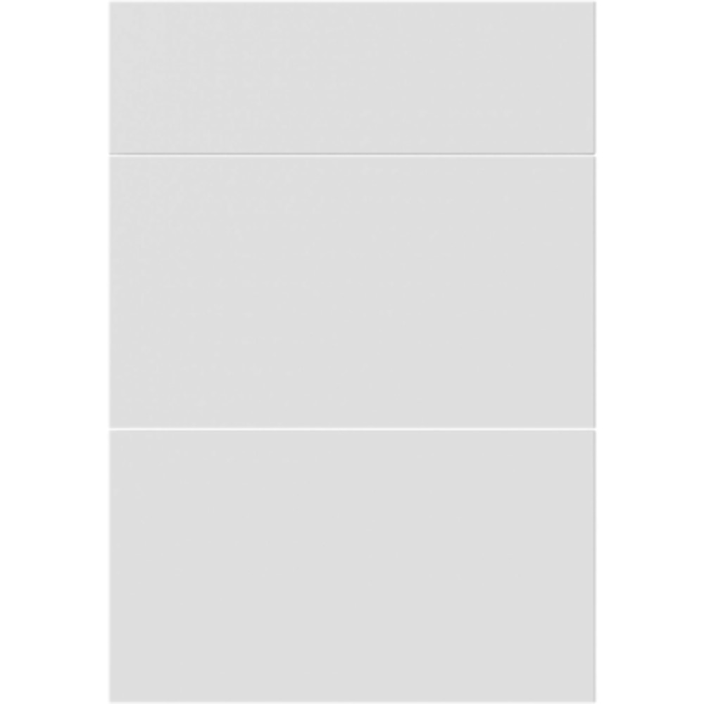 Front usa 3 sertare GoodHome Stevia, 50 x 72 cm, alb mat