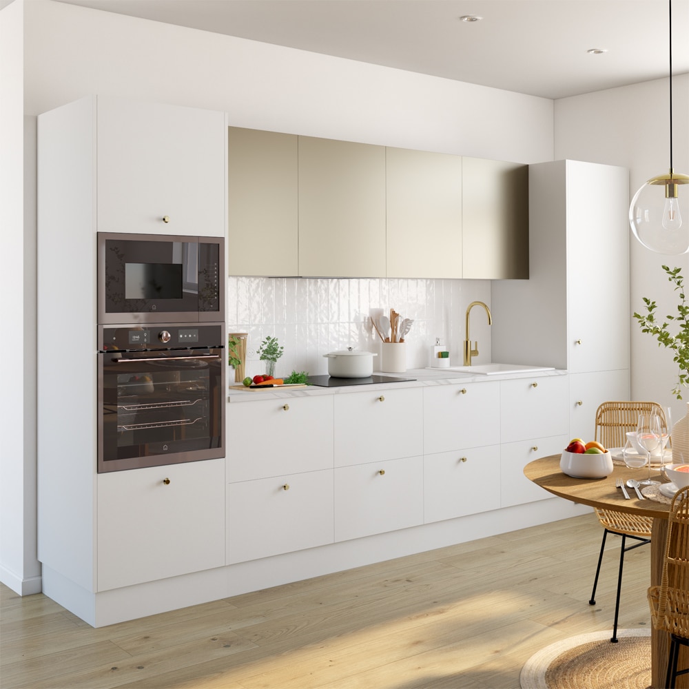 Front usa GOODHOME Stevia, MDF, 40 x 72 x 1.8 cm, alb