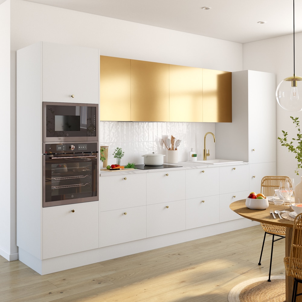 Front usa GOODHOME Stevia, MDF, 40 x 72 x 1.8 cm, alb