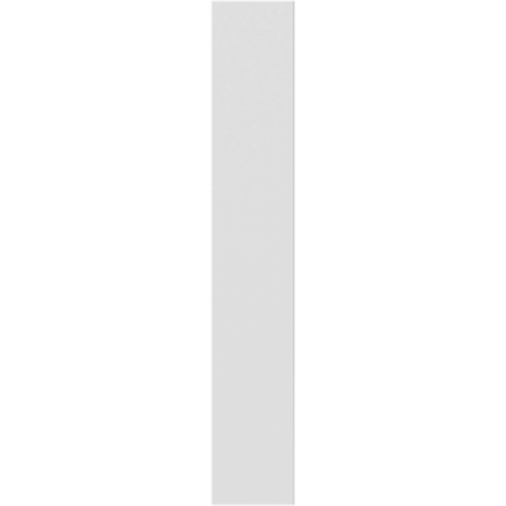 Front usa GoodHome Stevia, MDF infoliat, 15 x 90 cm, alb mat