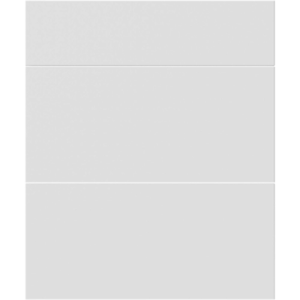 Front usa 3 sertare GoodHome Stevia, 60 x 72 cm, alb mat