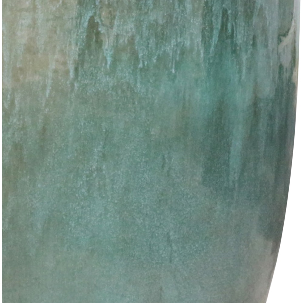 Ghiveci flori VERVE Green Moss, D 38.5 cm, verde