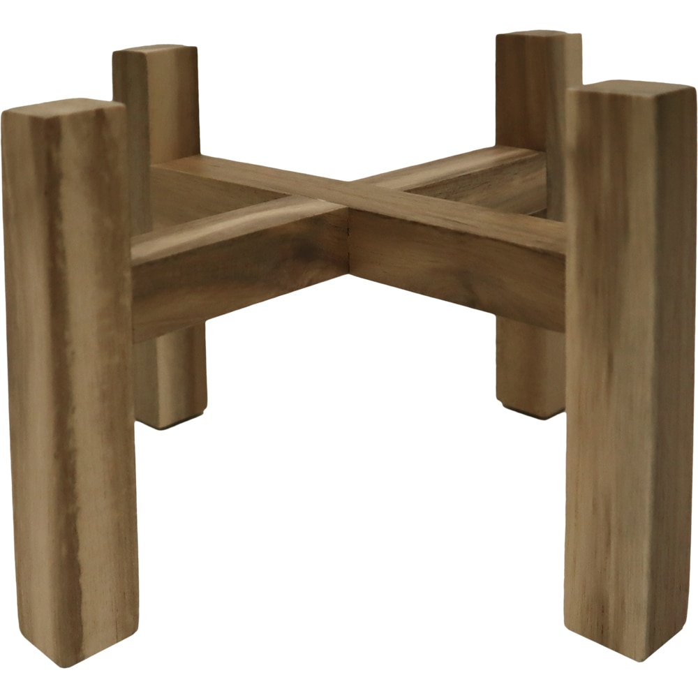 Suport ghiveci VERVE Basic, lemn de acacia, 12 cm