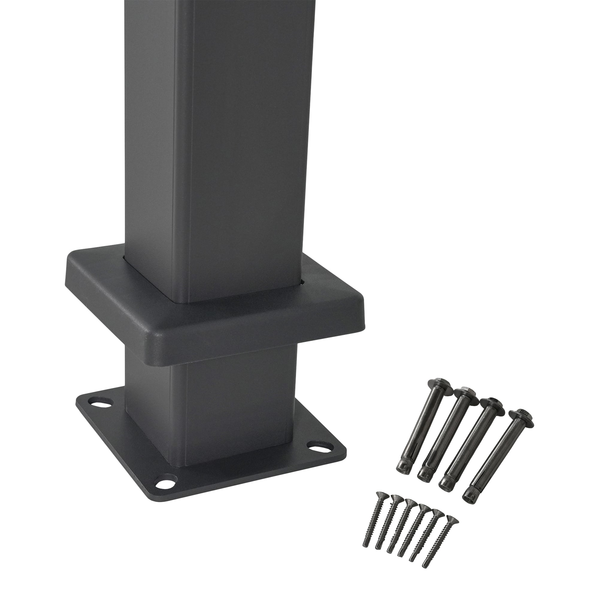 Pavilion gradina, gri, aluminiu, dreptunghiular, 400 x 300 cm - Samiel