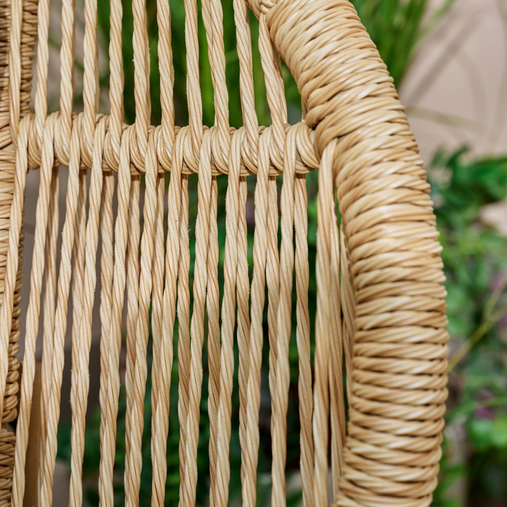 Set mobilier gradina GOODHOME Hania, 4 piese, crem