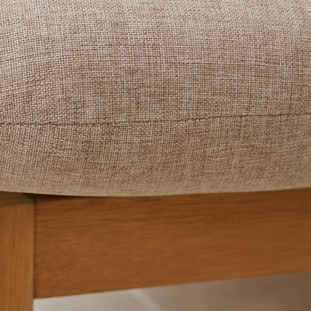 Set mobilier gradina GOODHOME Hania, 4 piese, crem