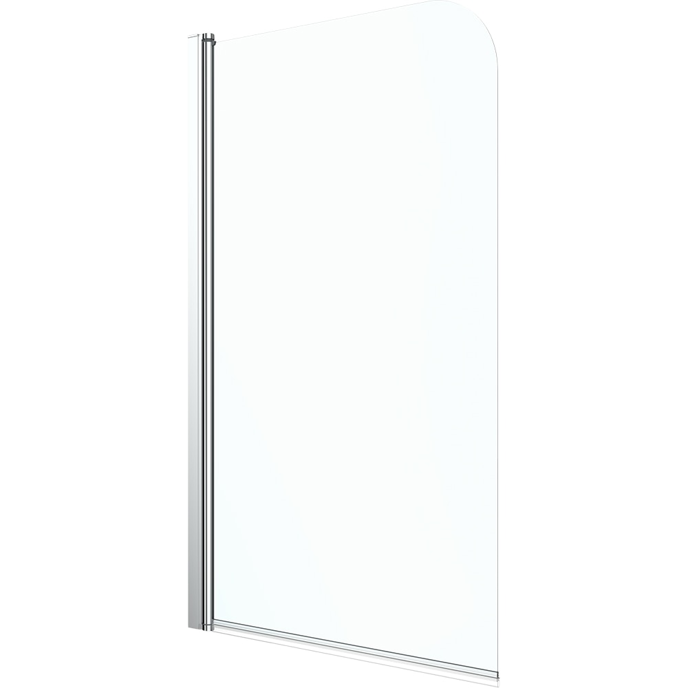 Paravan cada Cooke & Lewis Arkell, 75 x 130 cm, sticla securizata 4mm, profil argintiu