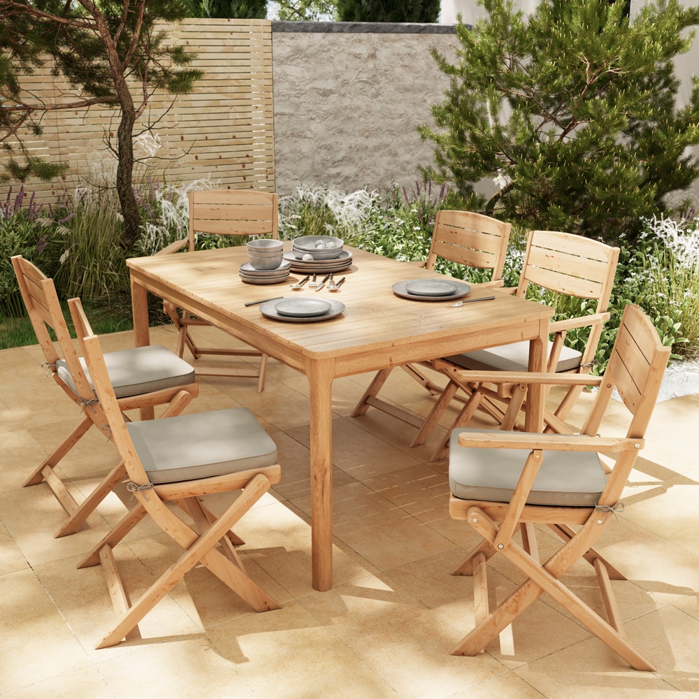 Perna scaun Tiga, textil, 38 x 40 cm, gri