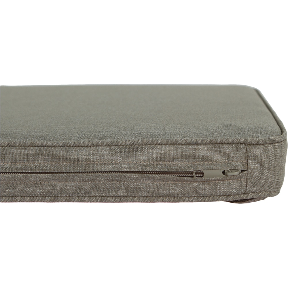 Perna scaun Tiga, textil, 38 x 40 cm, gri