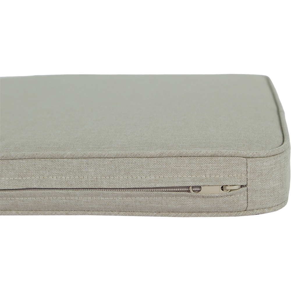 Perna scaun Tiga, textil, 38 x 40 cm, bej