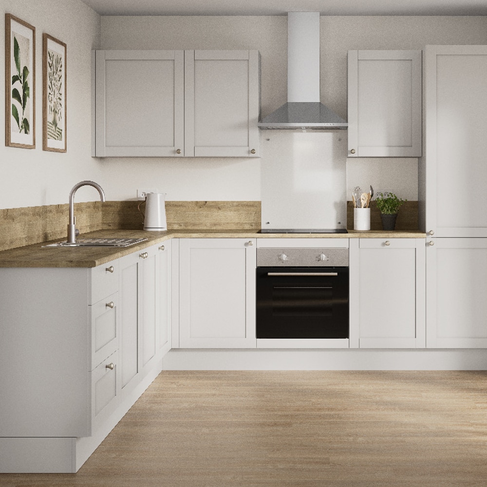 Front usa GOODHOME Ashmead, PAL, 44.7 x 71.5 x 1.6 cm, gri mat