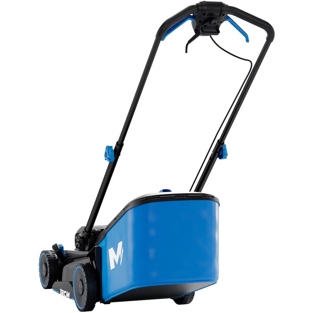 Masina de tuns iarba MAC ALLISTER, Electrica, 1700W, latime taiere 38 cm, cos 45L, albastru-negru