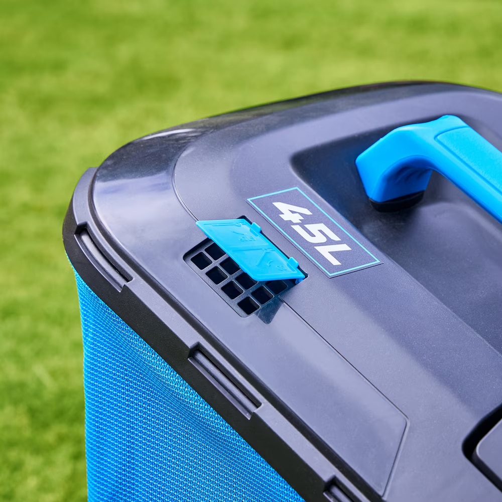 Masina de tuns iarba MAC ALLISTER, Electrica, 1700W, latime taiere 38 cm, cos 45L, albastru-negru