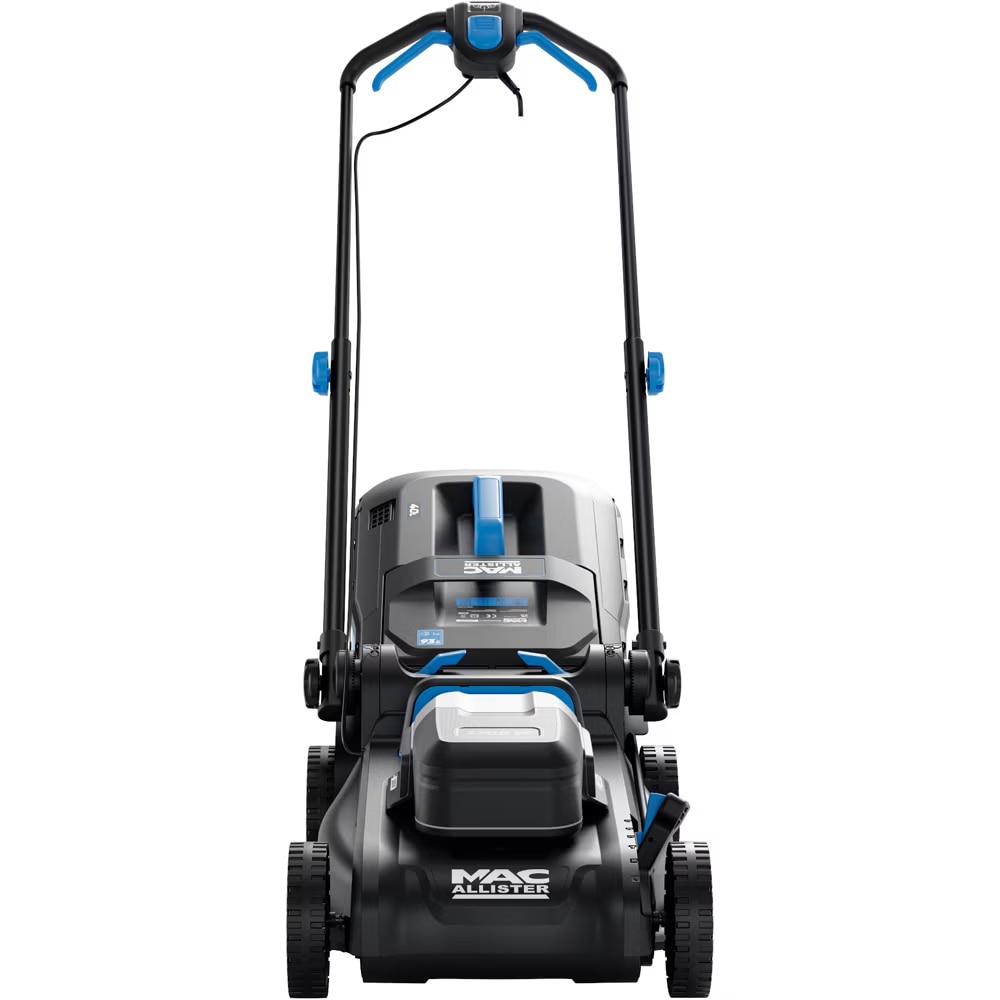 Masina de tuns iarba MAC ALLISTER, Electrica, 1700W, latime taiere 38 cm, cos 45L, albastru-negru