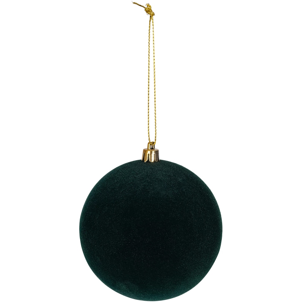 Glob Craciun, 15 cm, verde
