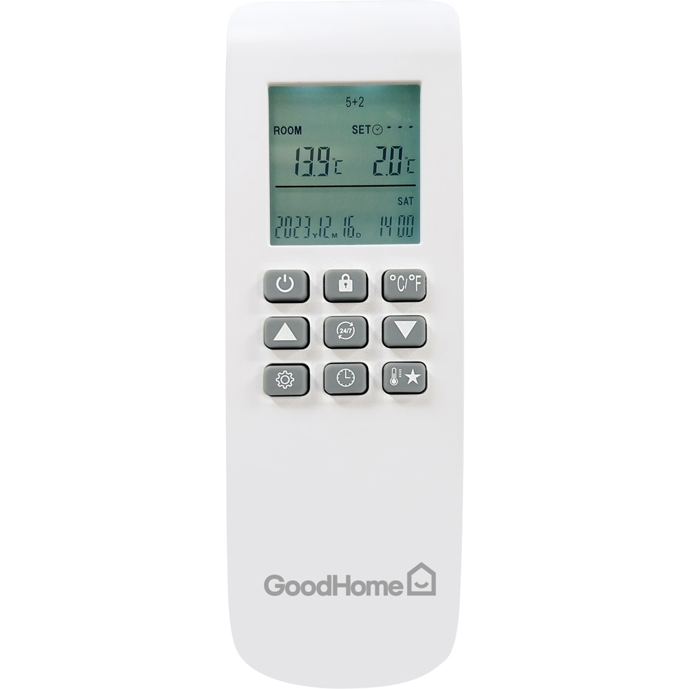 Panou radiant infrarosu GoodHome Basilisk G0606B, 320W, Telecomanda, negru