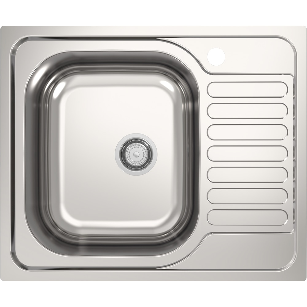 Chiuveta bucatarie Jabiri XS, 1 cuva, picurator reversibil, 60 x 50 cm, inox