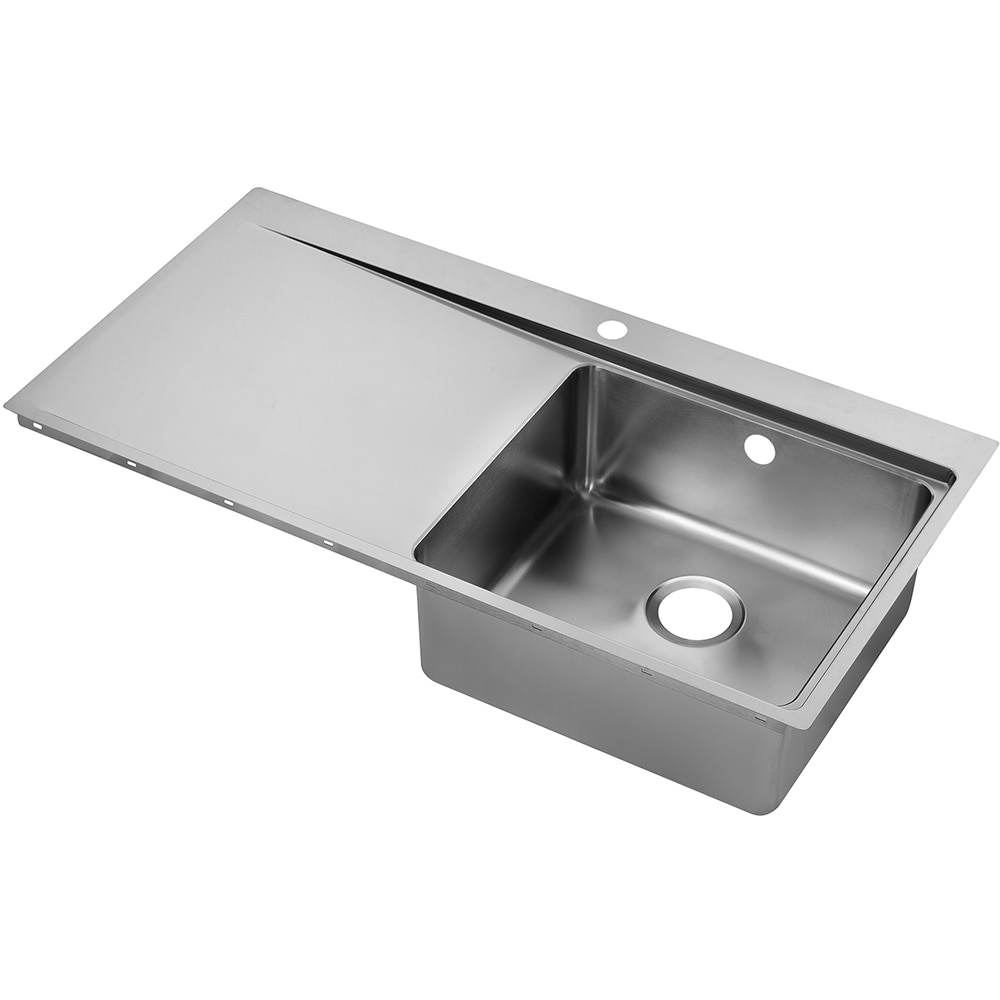 Chiuveta bucatarie GOODHOME Varenna, 1 cuva, 100 x 52 cm, inox