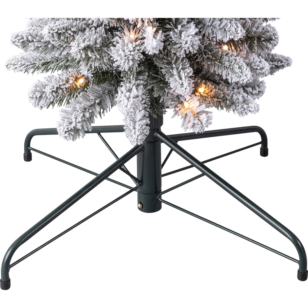 Arcada brad artificial, 240 x 218.44 cm, verde-alb