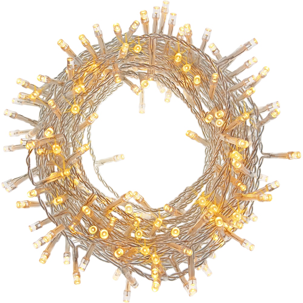 Ghirlanda luminoasa, 240 led-uri, 17.95 m, iluminare alb cald