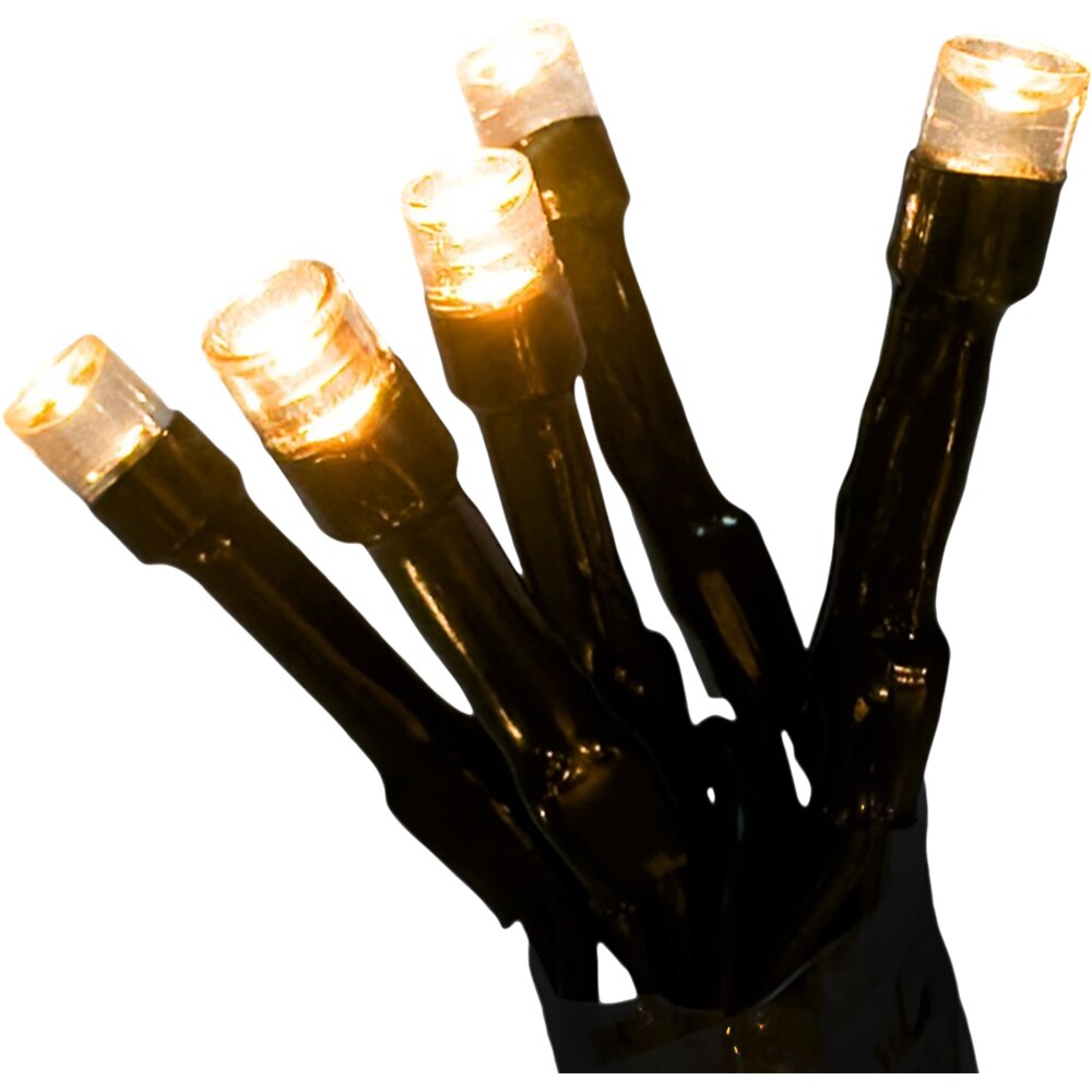 Ghirlanda luminoasa, 120 led-uri, 9.95 m, iluminare alb cald