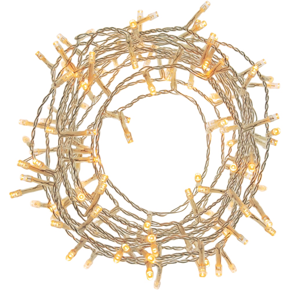 Ghirlanda luminoasa, 120 led-uri, 9.95 m, iluminare alb cald