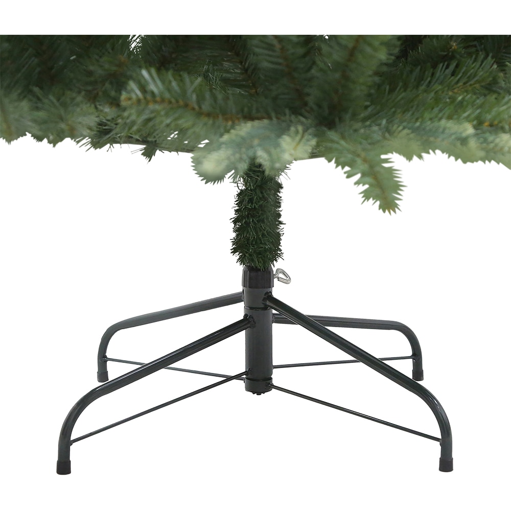 Brad artificial de Craciun Dasher, 183 cm, Polietilena si PVC, verde