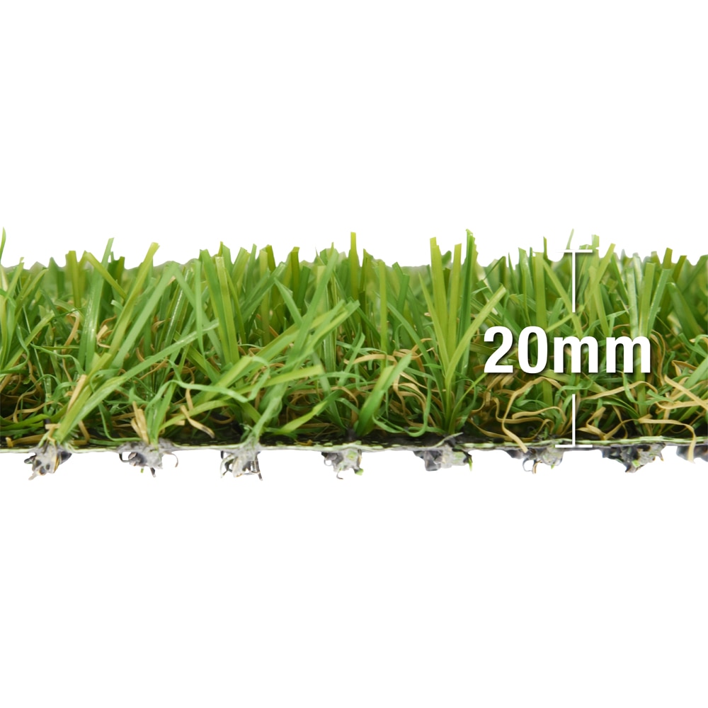 Gazon artificial, polietilena, 2 x 4 m, verde