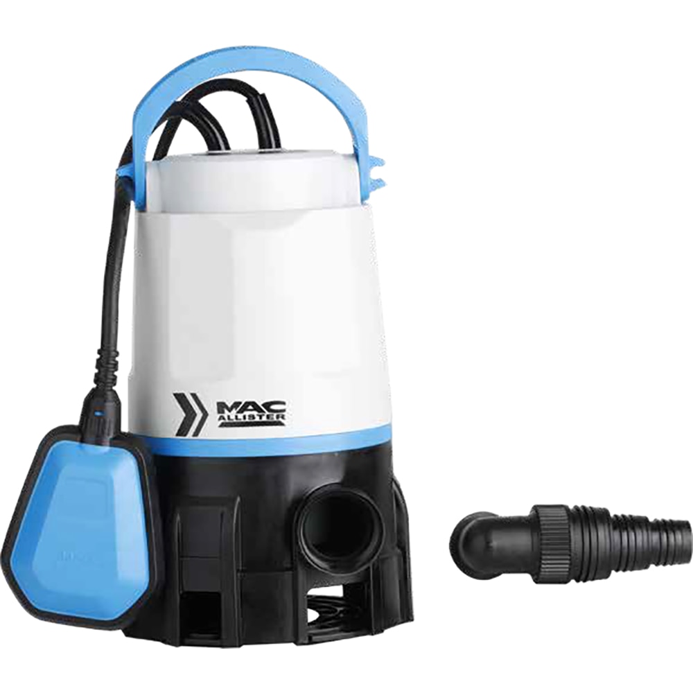 Pompa submersibila apa curata MAC ALLISTER, furtun, 400 W, 7500 l/h