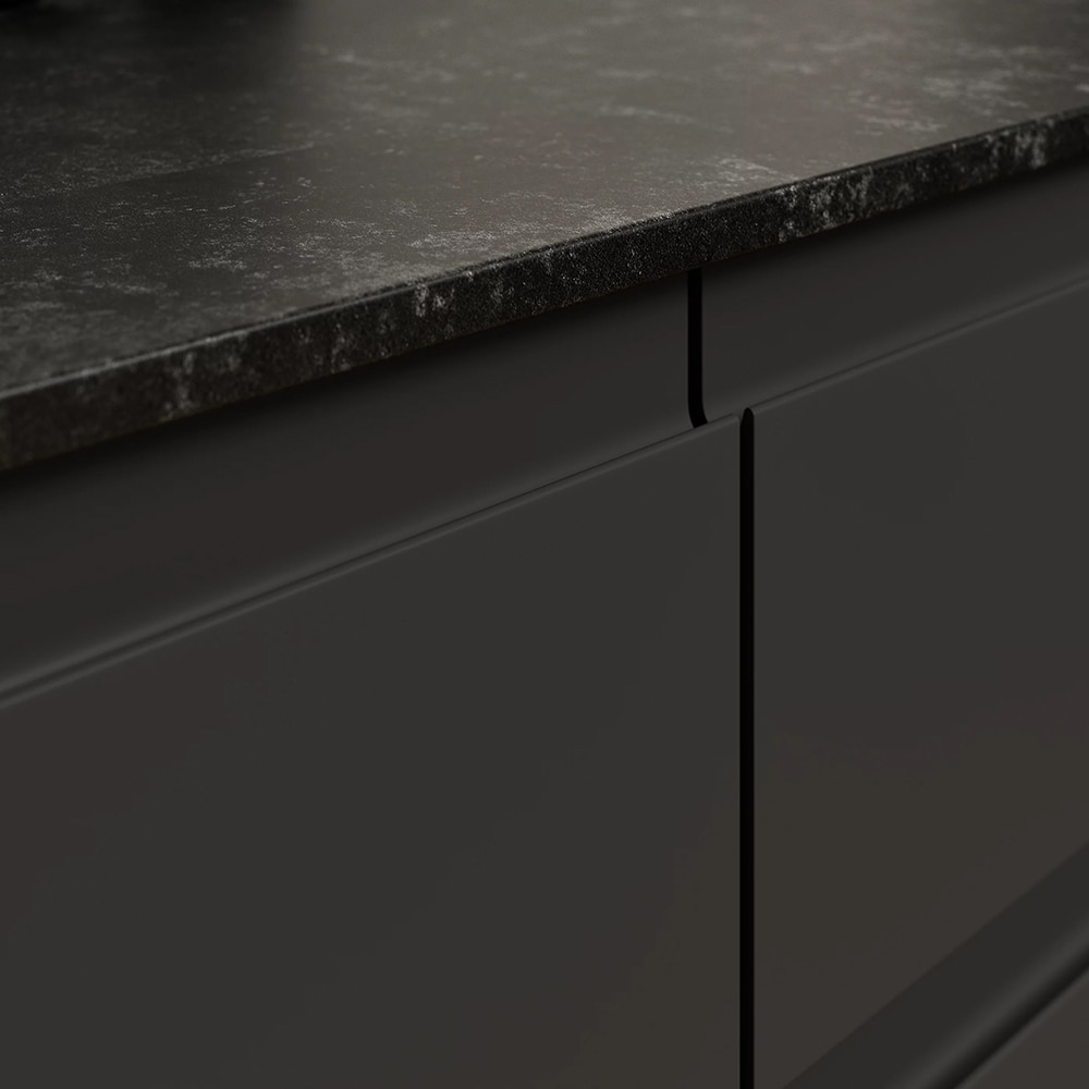 Front usa GOODHOME Garcinia, MDF, 40 x 71 x 1.9 cm, carbon mat