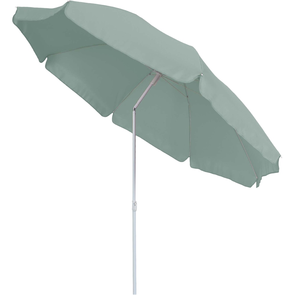 Umbrela terasa Curacao, poliester, 178 x 186 cm, verde deschis