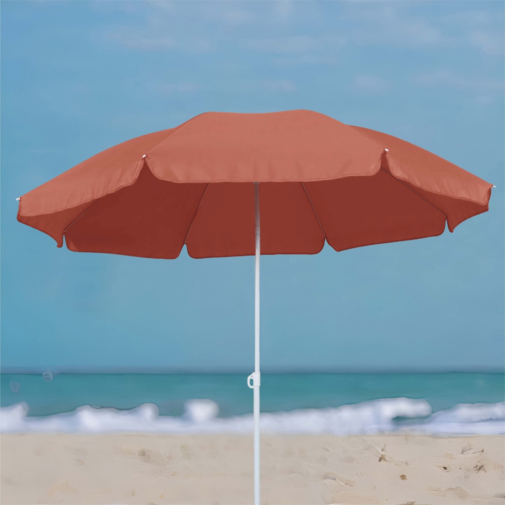 Umbrela terasa Curacao, poliester, 178 x 186 cm, portocaliu