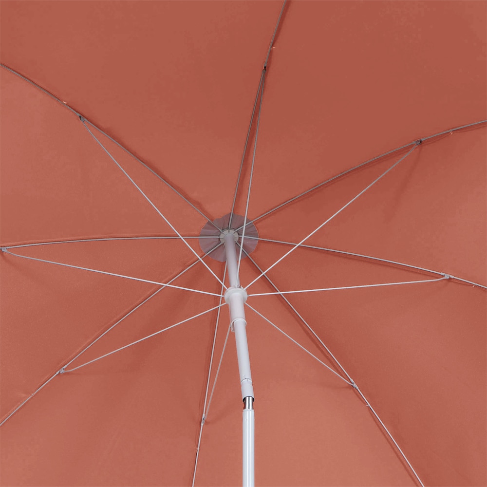 Umbrela terasa Curacao, poliester, 178 x 186 cm, portocaliu