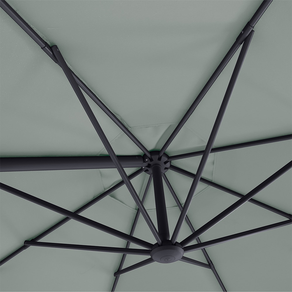 Umbrela de exterior GOODHOME Brindisi, 3.5m, gri