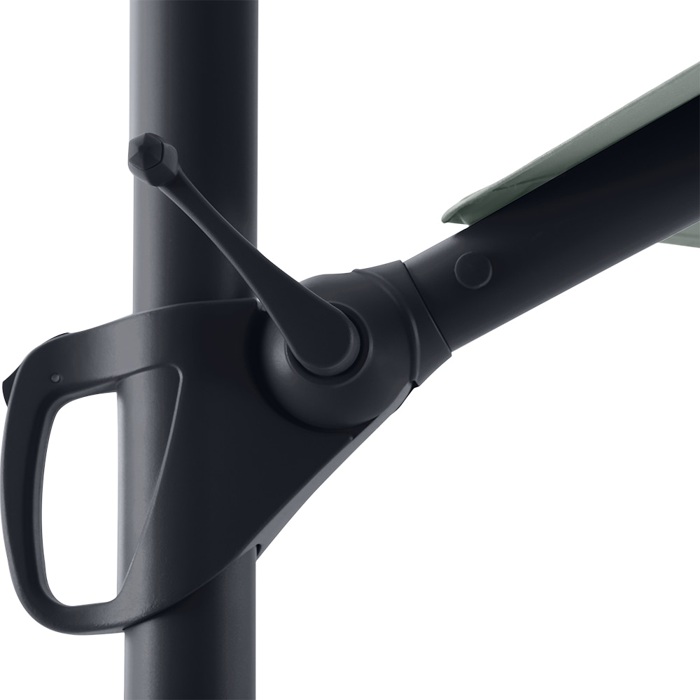 Umbrela de exterior GOODHOME Brindisi, 3.5m, gri