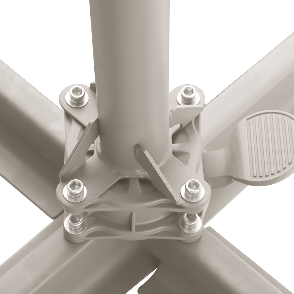 Umbrela de exterior GOODHOME Brindisi, 3.5m, bej