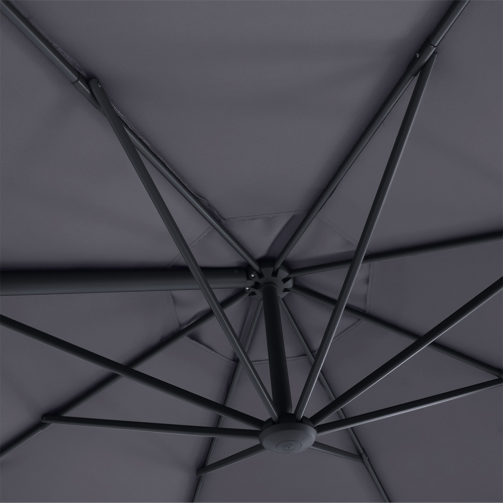Umbrela de exterior GOODHOME Brindisi, 3.5m, negru