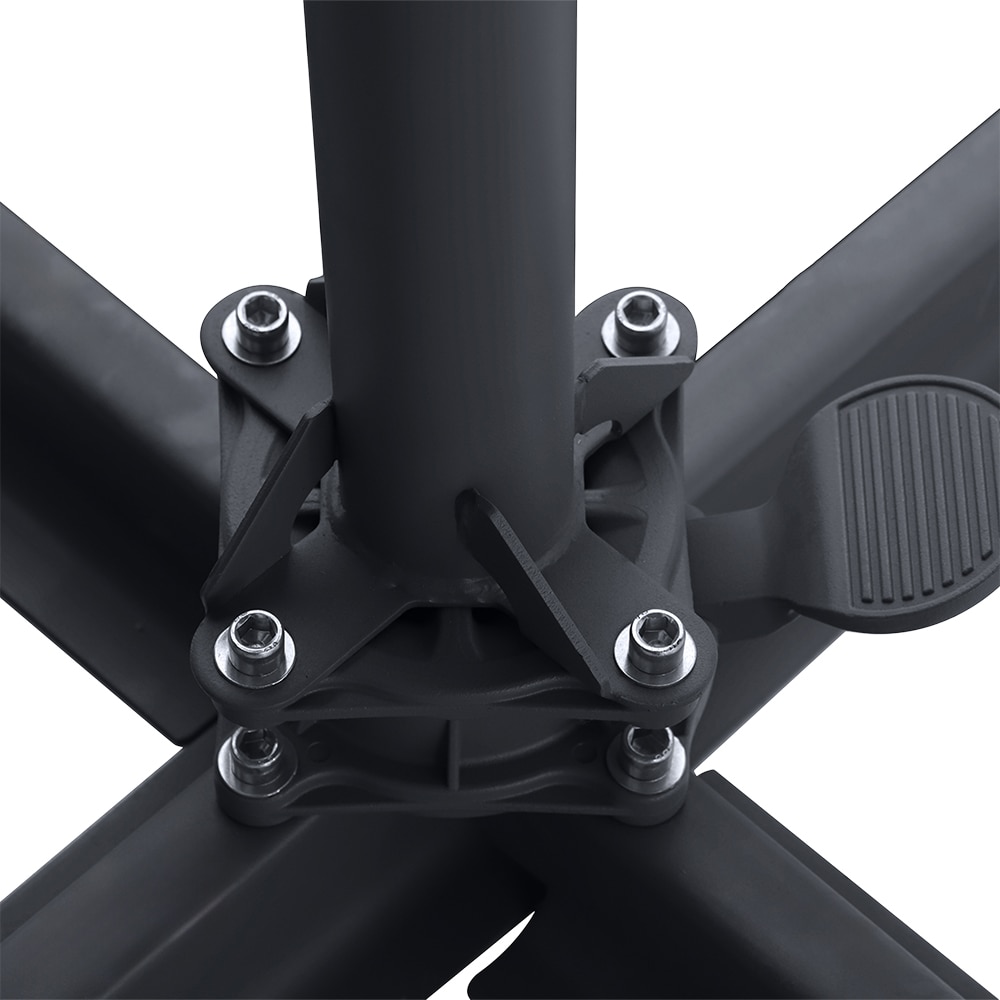 Umbrela de exterior GOODHOME Brindisi, 3.5m, negru