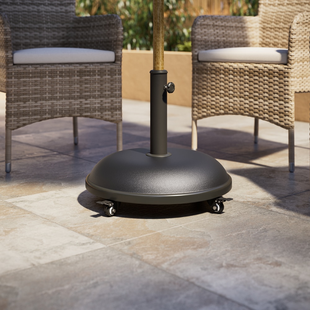 Suport umbrela Brescia, 44.5 x 50 cm, negru