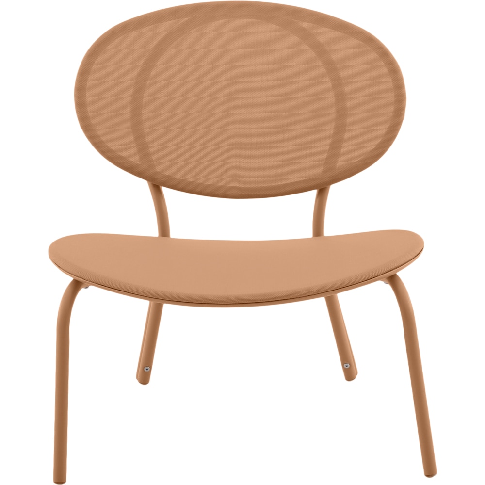 Scaun terasa Matola, otel, 69.5 x 77 x 77 cm, portocaliu