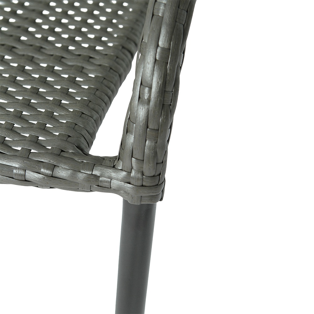 Set mobilier gradina GOODHOME Derry, 5 piese, gri