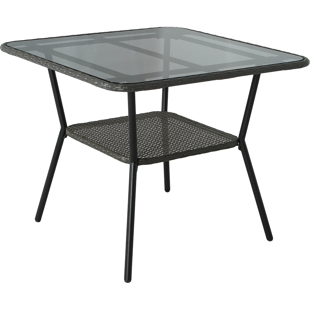 Set mobilier gradina GOODHOME Derry, 5 piese, gri