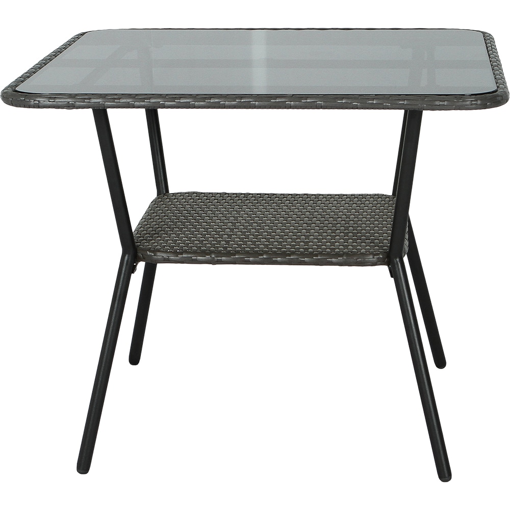 Set mobilier gradina GOODHOME Derry, 5 piese, gri