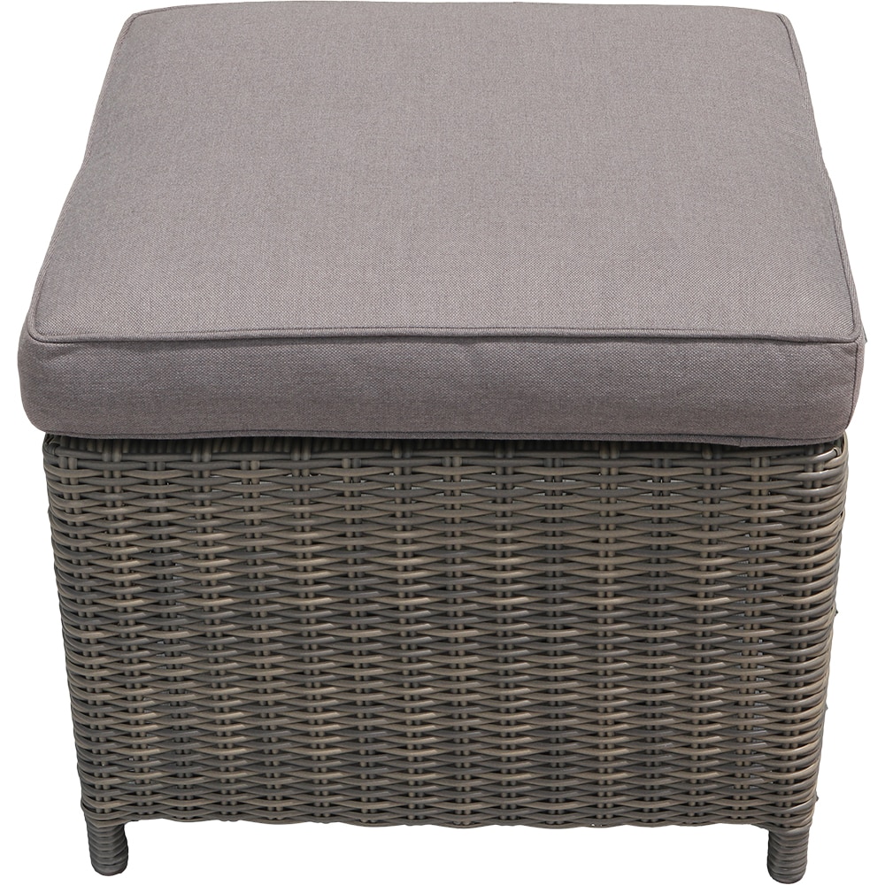 Set mobilier gradina GOODHOME Emali, 7 piese, gri