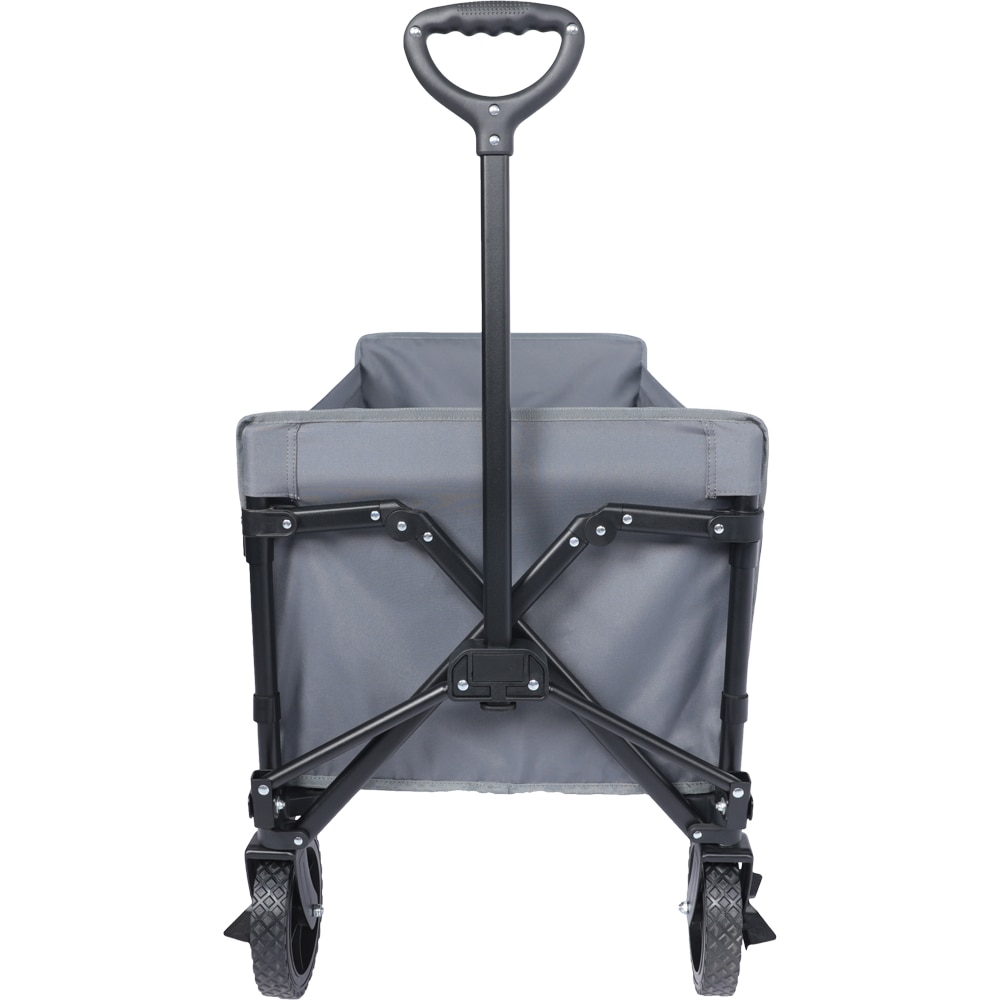 Carucior gradina Vatani, poliester, 50 x 100 x 96 cm, gri