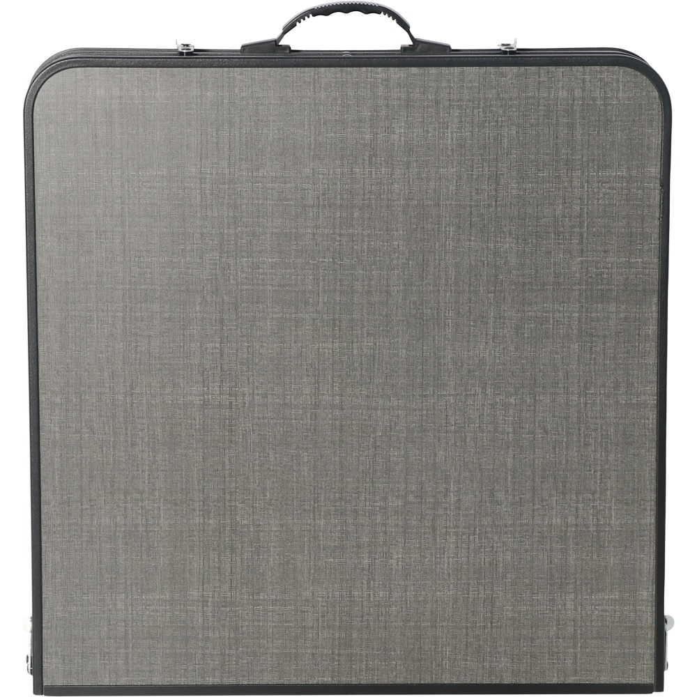 Masa camping Vatani, aluminiu, 120 x 60 x 54 cm, gri