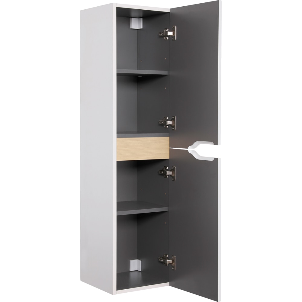 Dulap baie Tolima, 120 x 30 x 30 cm, alb