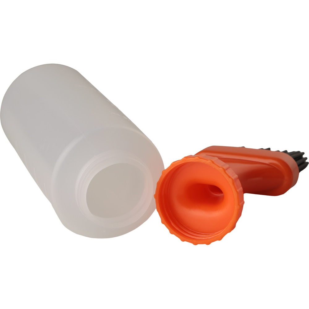 Set 2 recipiente cu pensula gratar, silicon, 5.7 x 25.3 cm, multicolor