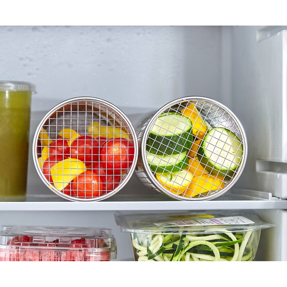 Rola grill legume GOODHOME, otel inoxidabil, 9.5 x 30.1 cm, argintiu