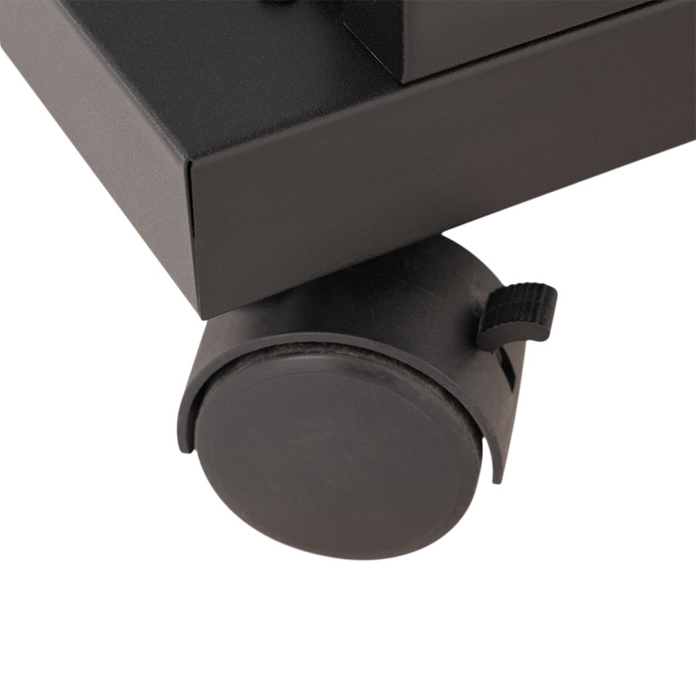 Gratar pe gaz AMAROK, 4 arzatoare, 4 role, argintiu